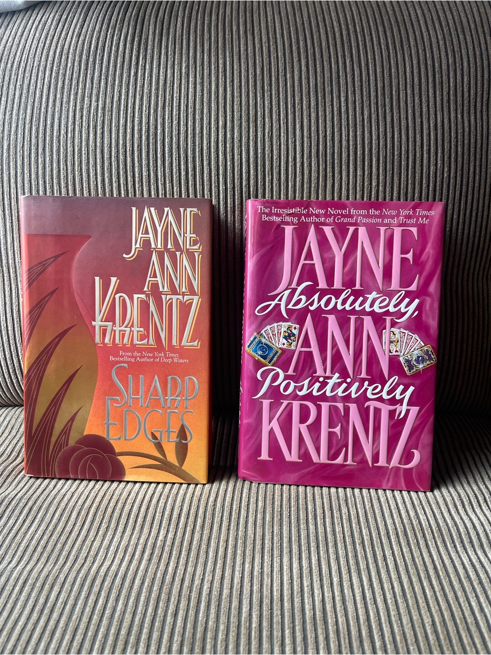 Jayne Ann Krentz - Sharp Edges & Absolutely Positively Hardcover